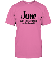 June Birthday Month Unisex Short Sleeve Classic Tee
