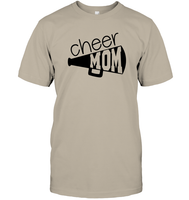 Cheer Mom With Megaphone Unisex Short Sleeve Classic Tee