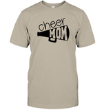 Cheer Mom With Megaphone Unisex Short Sleeve Classic Tee
