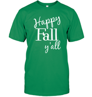 Happy Fall Y’all Shirt Unisex Short Sleeve Classic Tee