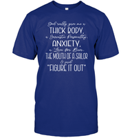 God Really Gave Me A Thick Body Shirt Unisex Short Sleeve Classic Tee