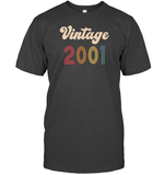 2001 Retro Vintage Birth Year Blast Unisex Shirt, Long Sleeve, Hoodie, Sweatshirt