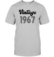 1967 Retro Vintage Birth Year Blast Unisex Short Sleeve Classic Tee