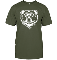 Angry Bear Shirt Unisex Short Sleeve Classic Tee