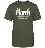 March Birthday Month Unisex Short Sleeve Classic Tee