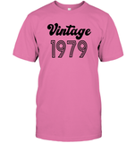 1979 Retro Vintage Birth Year Blast Unisex Short Sleeve Classic Tee