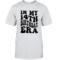 In My 14th Birthday Era Birthday Shirt Unisex Short Sleeve Classic Tee