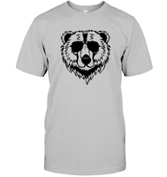 Cool Grizzly Bear Shirt Unisex Short Sleeve Classic Tee