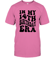 In My 14th Birthday Era Birthday Shirt Unisex Short Sleeve Classic Tee