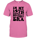 In My 14th Birthday Era Birthday Shirt Unisex Short Sleeve Classic Tee