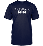 Baseball Mom Shirt Unisex Short Sleeve Classic Tee
