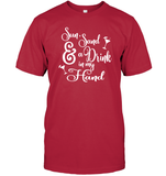Sun Sand & A Drink In My Hand Bachelorette Shirt For Women