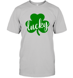 Lucky St Patrick's Day Shirt Unisex Short Sleeve Classic Tee