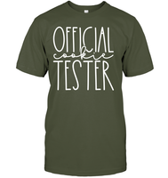 Official Cookie Tester Christmas Shirt Unisex Short Sleeve Classic Tee