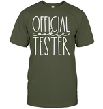 Official Cookie Tester Christmas Shirt Unisex Short Sleeve Classic Tee