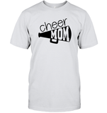 Cheer Mom With Megaphone Unisex Short Sleeve Classic Tee