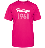 1961 Retro Vintage Birth Year Blast Unisex Short Sleeve Classic Tee