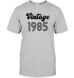 1985 Retro Vintage Birth Year Blast Unisex Short Sleeve Classic Tee