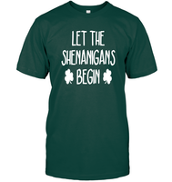 Let The Shenanigans Begin St Patrick's Day Shirt Unisex Short Sleeve Classic Tee