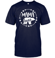Mama Bear Family Shirt Unisex Short Sleeve Classic Tee