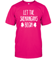 Let The Shenanigans Begin St Patrick's Day Shirt Unisex Short Sleeve Classic Tee