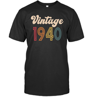 1940 Retro Vintage Birth Year Blast Unisex Shirt, Long Sleeve, Hoodie, Sweatshirt