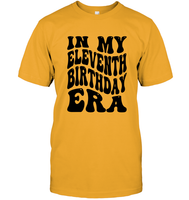 In My Eleventh Birthday Era Birthday Shirt Unisex Short Sleeve Classic Tee