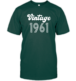1961 Retro Vintage Birth Year Blast Unisex Short Sleeve Classic Tee