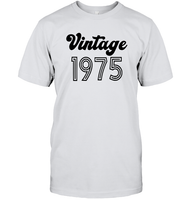 1975 Retro Vintage Birth Year Blast Unisex Short Sleeve Classic Tee