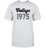 1975 Retro Vintage Birth Year Blast Unisex Short Sleeve Classic Tee