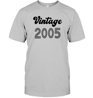 2005 Retro Vintage Birth Year Blast Unisex Short Sleeve Classic Tee