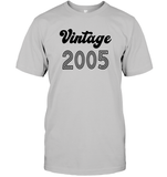 2005 Retro Vintage Birth Year Blast Unisex Short Sleeve Classic Tee