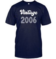 2006 Retro Vintage Birth Year Blast Unisex Short Sleeve Classic Tee