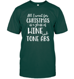 All I Want For Christmas Shirt Unisex Short Sleeve Classic Tee