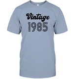 1985 Retro Vintage Birth Year Blast Unisex Short Sleeve Classic Tee
