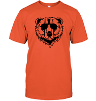 Cool Grizzly Bear Shirt Unisex Short Sleeve Classic Tee