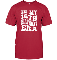 In My 16th Birthday Era Birthday Shirt Unisex Short Sleeve Classic Tee