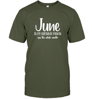 June Birthday Month Unisex Short Sleeve Classic Tee