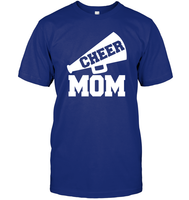 Cheer Mom With Megaphone Unisex Short Sleeve Classic Tee