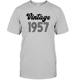 1957 Retro Vintage Birth Year Blast Unisex Short Sleeve Classic Tee