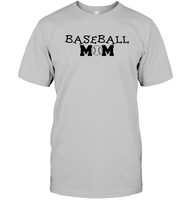 Baseball Mom Shirt Unisex Short Sleeve Classic Tee
