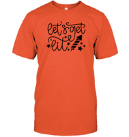 Let's Get Lit 4th Of July Shirt Unisex Short Sleeve Classic Tee