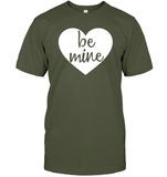 Be Mine Valentine's Day Unisex Short Sleeve Classic Tee