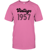 1957 Retro Vintage Birth Year Blast Unisex Short Sleeve Classic Tee