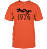 1976 Retro Vintage Birth Year Blast Unisex Short Sleeve Classic Tee