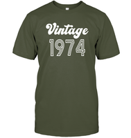1974 Retro Vintage Birth Year Blast Unisex Short Sleeve Classic Tee