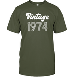 1974 Retro Vintage Birth Year Blast Unisex Short Sleeve Classic Tee