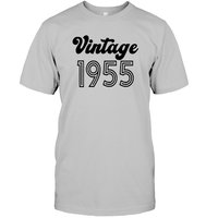 1955 Retro Vintage Birth Year Blast Unisex Short Sleeve Classic Tee