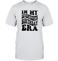 In My Seventeenth Birthday Era Birthday Shirt Unisex Short Sleeve Classic Tee