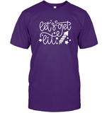 Let's Get Lit 4th Of July Shirt Unisex Short Sleeve Classic Tee